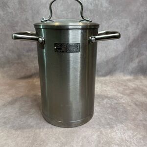 Denmark Tools For Cooks 3Qt Pot Stainless Basket Pasta Steamer Insert & Lid 3 pc
